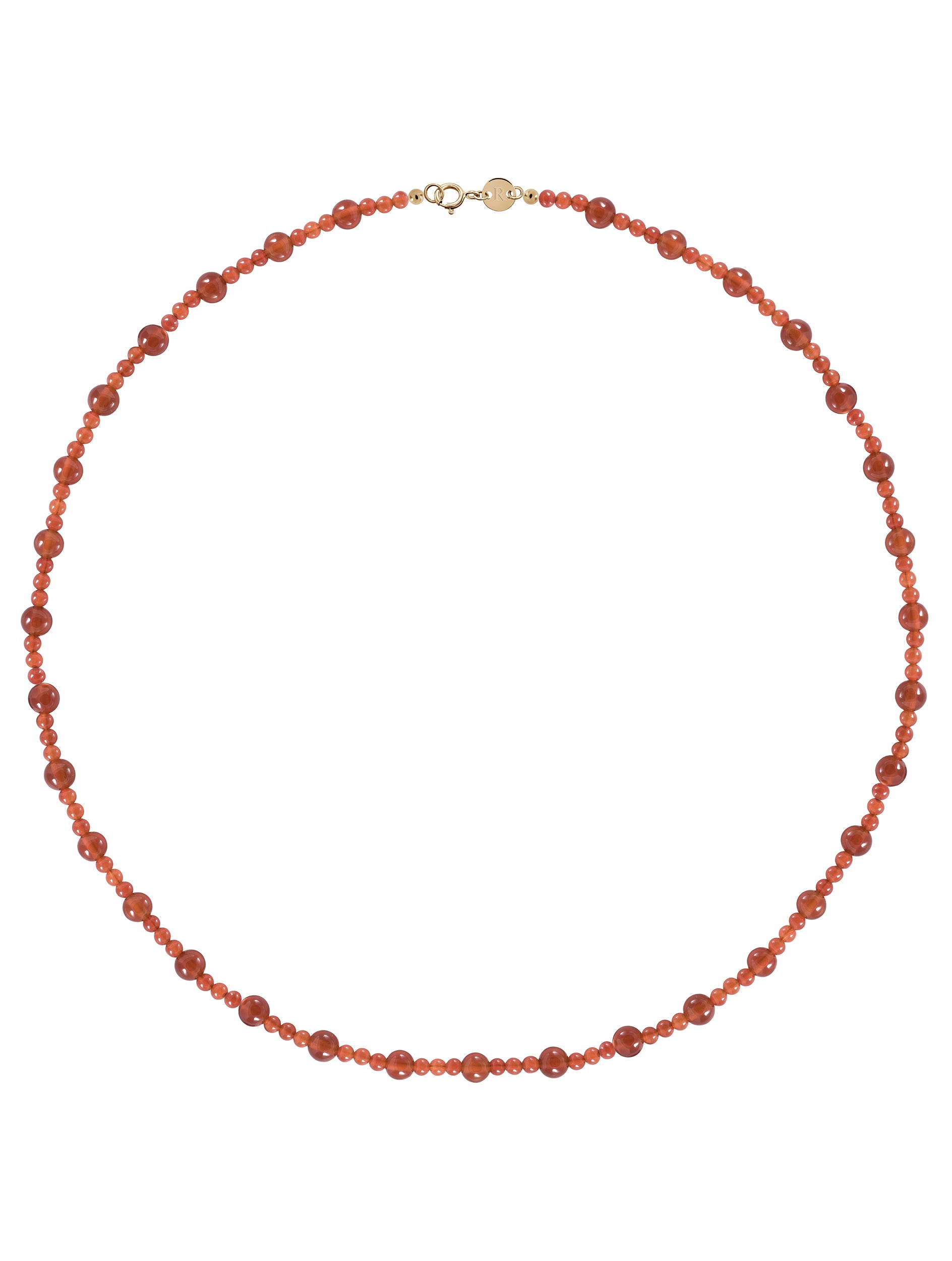 Orange Agate Necklace