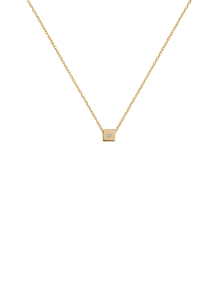 Cubic Diamond Necklace