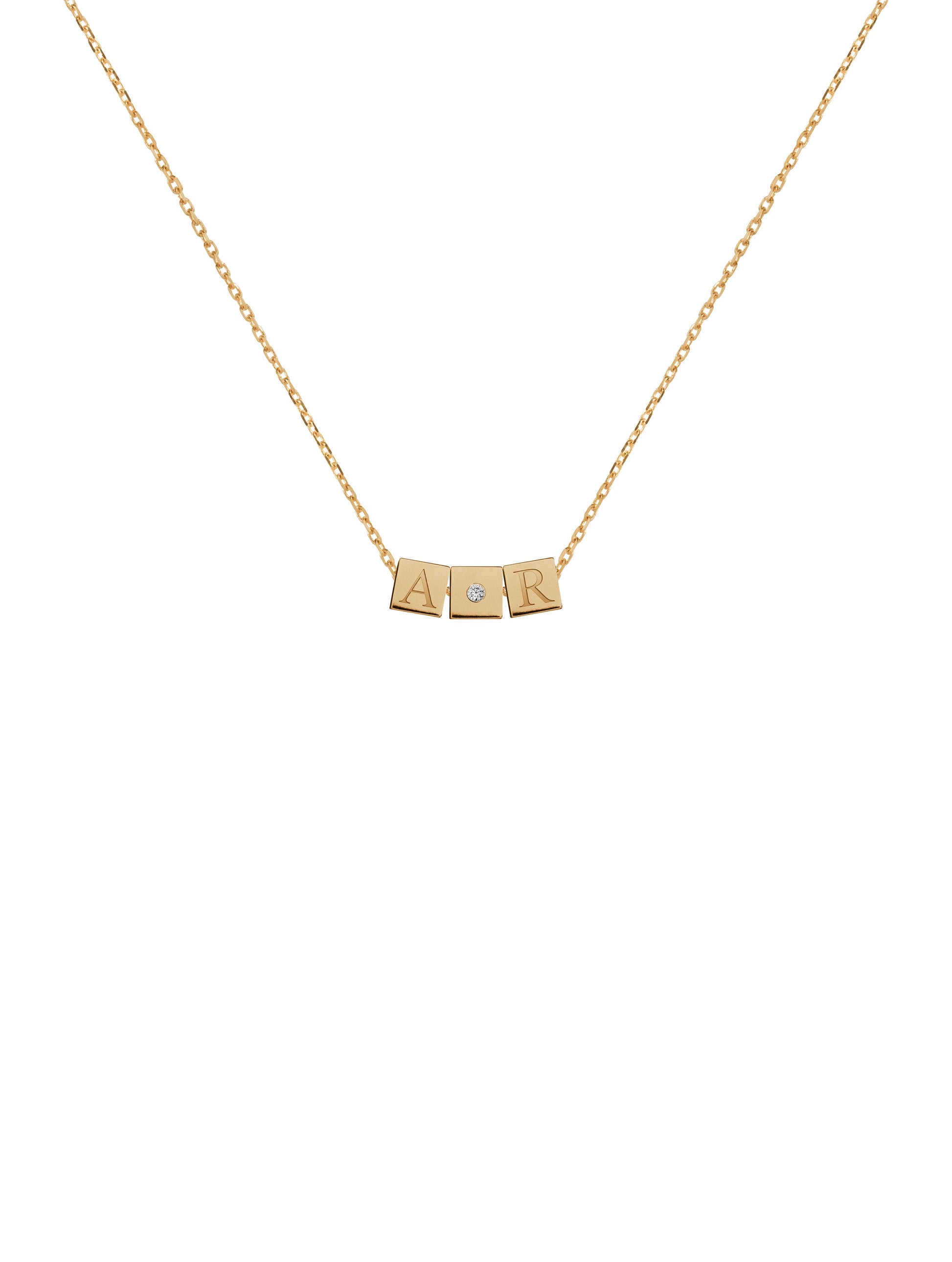 Cubic Diamond Necklace